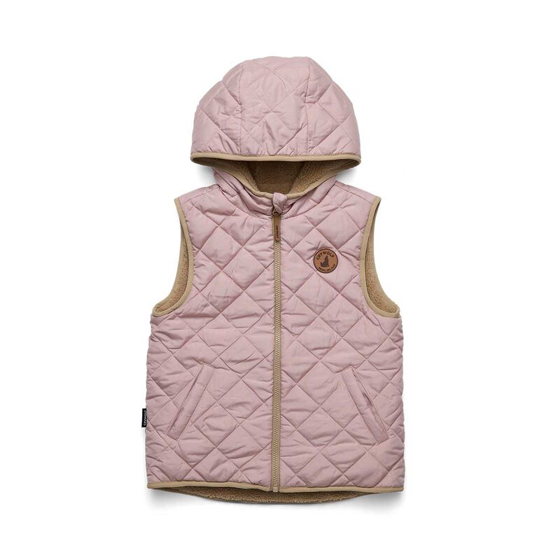 Crywolf Reversible Hooded Yeti Vest image number 0